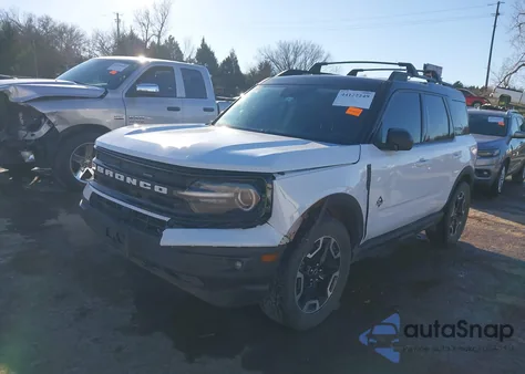 2021 Ford Bronco Sport Outer Banks from USA, damaged, VIN 3FMCR9C67MRA78218